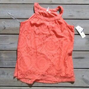 TACERA Orange tank M NEW WITH TAG